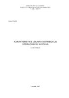 prikaz prve stranice dokumenta Karakteristike Ubuntu distribucija operacijskih sustava