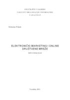 prikaz prve stranice dokumenta Elektronički marketing i online društvene mreže
