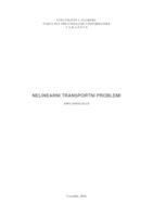 prikaz prve stranice dokumenta Nelinearni transportni problemi