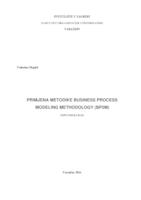 prikaz prve stranice dokumenta Primjena metodike Business Process Modeling Methodology (BP2M)