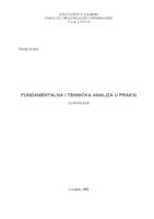 prikaz prve stranice dokumenta Fundamentalna i tehnička analiza u praksi