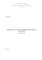 prikaz prve stranice dokumenta Državno i političko uređenje Republike Hrvatske