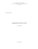 prikaz prve stranice dokumenta Usmjerni protokol OSPF