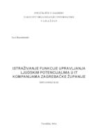prikaz prve stranice dokumenta Istraživanje funkcije upravljanja ljudskim potencijalima u IT kompanijama Zagrebačke županije