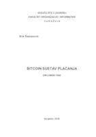 prikaz prve stranice dokumenta Bitcoin sustav plaćanja