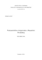 prikaz prve stranice dokumenta Poduzetništvo imigranata u Republici Hrvatskoj