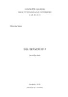prikaz prve stranice dokumenta SQL Server 2017