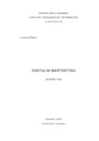 prikaz prve stranice dokumenta Digitalni marketing