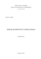 prikaz prve stranice dokumenta Digitalni identitet u poslovanju