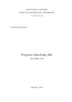 prikaz prve stranice dokumenta Progress OpenEdge ABL