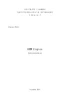 prikaz prve stranice dokumenta IBM Cognos