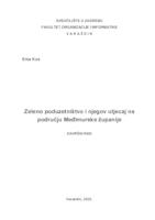 prikaz prve stranice dokumenta Zeleno poduzetništvo i njegov utjecaj na području Međimurske županije