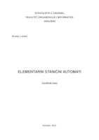 prikaz prve stranice dokumenta Elementarni stanični automati