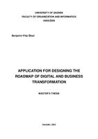 prikaz prve stranice dokumenta Aplikacija za dizajn plana digitalne i poslovne transformacije