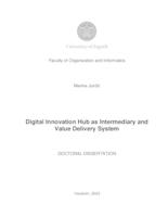 prikaz prve stranice dokumenta Digital Innovation Hub as Intermediary and  Value Delivery System