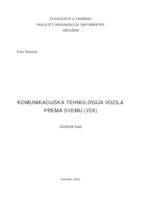 prikaz prve stranice dokumenta Komunikacijska tehnologija vozila prema svemu (V2X)