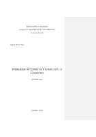 prikaz prve stranice dokumenta Primjena Interneta stvari (IOT) u Logistici