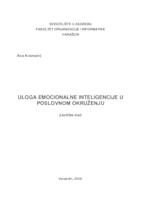 prikaz prve stranice dokumenta Uloga emocionalne inteligencija u poslovnom okruženju