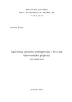 prikaz prve stranice dokumenta Upotreba umjetne inteligencije u lovu na kibernetičke prijetnje