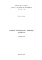 prikaz prve stranice dokumenta Umjetna inteligencija u stvaranju vrijednosti