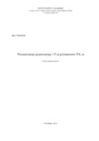 prikaz prve stranice dokumenta Povezivanje poslovanja i IT-a primjenom ITIL-a