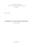 prikaz prve stranice dokumenta Sigurnost cloud infrastruktura